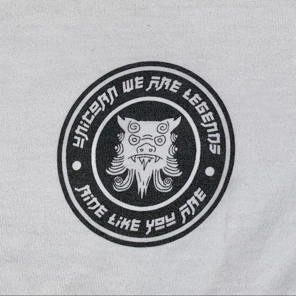 SOLD: Skater t shirt ringer French brand UWAL - Picture 3 of 5